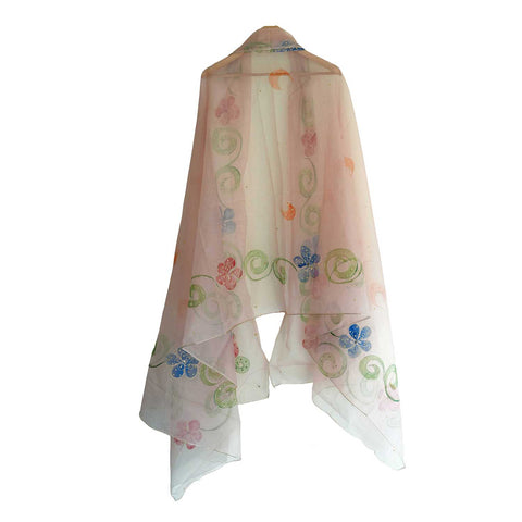Women's Embroidered Organza Dupatta Size W 95 Cm X L 210 Cm…