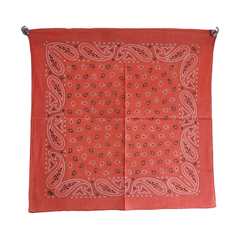Premium Paisley Print Bandana – Multipurpose 50 x 50 cm Square Scarf