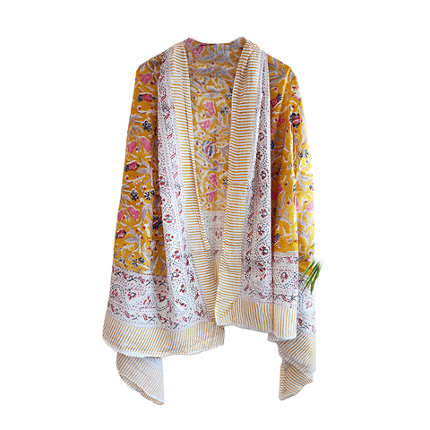 Bagru Block Print Sarong, Sarong Beach Wrap, Cotton Sarong,Pareo, Summer Pareo ,Size 45X80 Inc