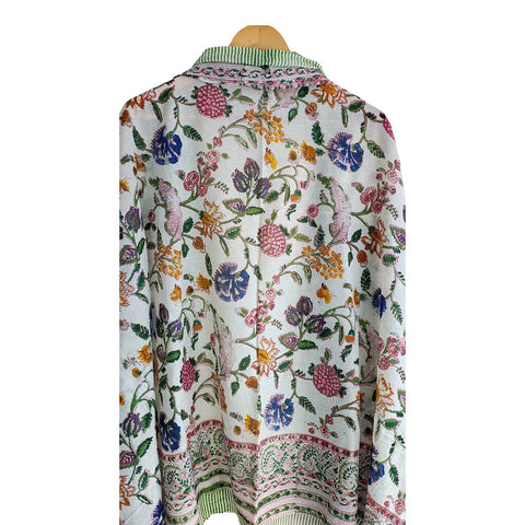 Bagru Block Print Sarong, Sarong Beach Wrap, Cotton Sarong,Pareo, Summer Pareo ,Size 45X80 Inc