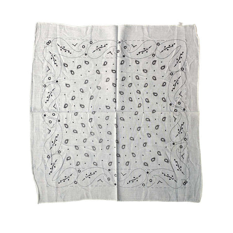 Premium Paisley Print Bandana – Multipurpose 50 x 50 cm Square Scarf