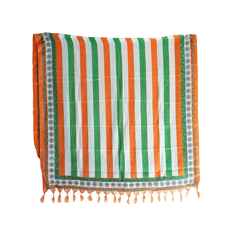 Khadi Cotton Multicolor Print Design Dupatta