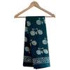 Cotton Silk Cycle Design Printed Dupattas with Tassels Multi Color Size W 115 Cm X L 230 Cm (Royal Blue)