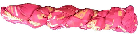 Chiffon Crushed Fancy Dupatta COMBO set of five Multi Color(Brown ,red,yellow,purple,yellow and pink ))