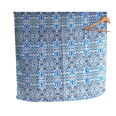 India Scarves Floral Paisley Print Silk Scarf, Light Weight Square Neck Wrap,  Border Pattern, 100x100 cm