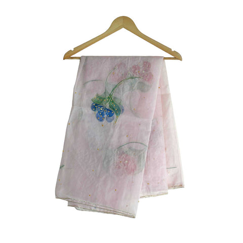 Women's Embroidered Organza Dupatta Size W 95 Cm X L 210 Cm…