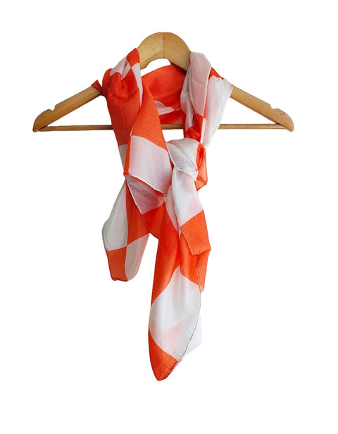 Women's Silk Fancy Desigen Scarf & Wrap | Trendy Classic Stole for Dress, Summerwear Scarf