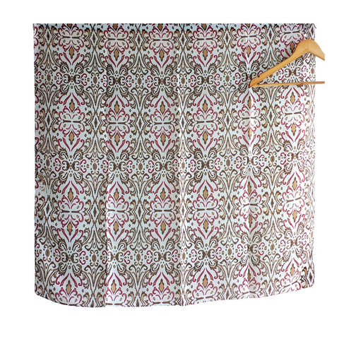 India Scarves Floral Paisley Print Silk Scarf, Light Weight Square Neck Wrap,  Border Pattern, 100x100 cm