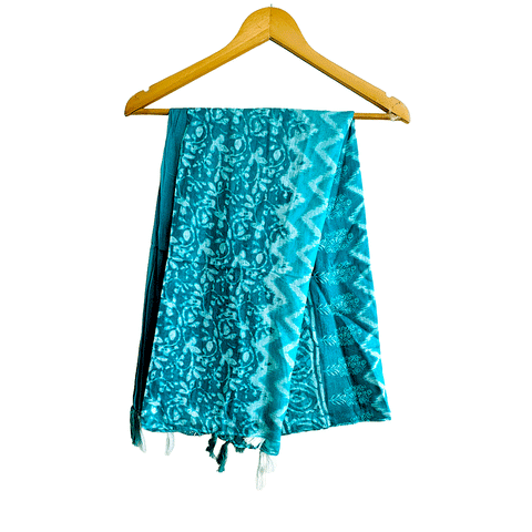 Lightweight Pure Cotton Breathable Stole Scarf for Summer, Size2,25 Mtr