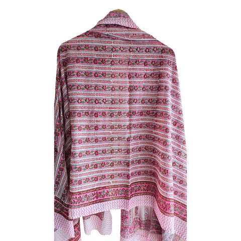 Bagru Block Print Sarong, Sarong Beach Wrap, Cotton Sarong,Pareo, Summer Pareo ,Size 45X80 Inc