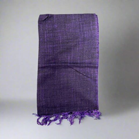 Dark Blue color Plain Rayon Scarf