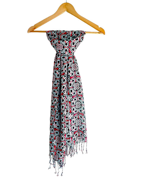 Women's Viscose Summer Stoles size 185 X 75 Cm