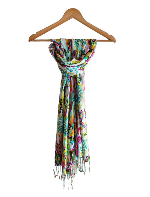 Women's Viscose Summer Stoles size 185 X 75 Cm