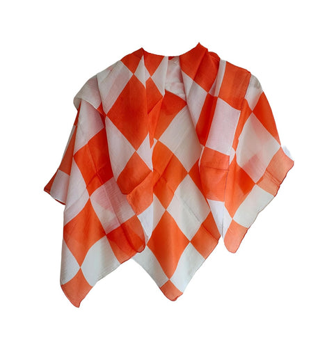 Women's Silk Fancy Desigen Scarf & Wrap | Trendy Classic Stole for Dress, Summerwear Scarf