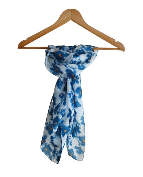 Women's Silk Fancy Desigen Scarf & Wrap | Trendy Classic Stole for Dress, Summerwear Scarf