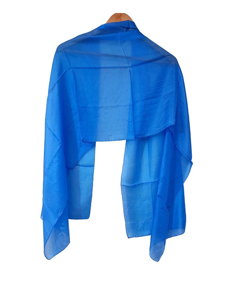 Elegant, Lightweight Fashion Wrap with Fringe Tassels, 160cm x 85cm