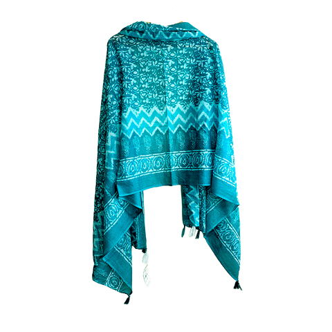 Lightweight Pure Cotton Breathable Stole Scarf for Summer, Size2,25 Mtr
