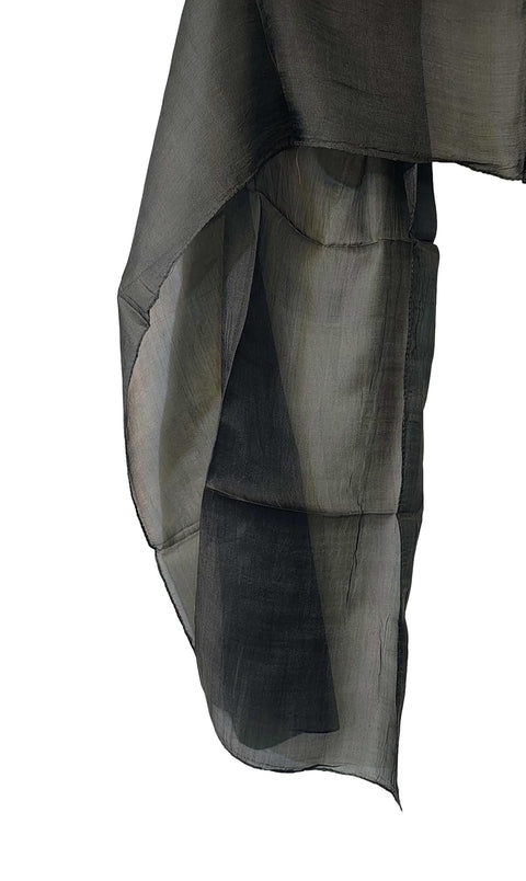 Elegant, Lightweight Fashion Wrap with Fringe Tassels, 160cm x 85cm