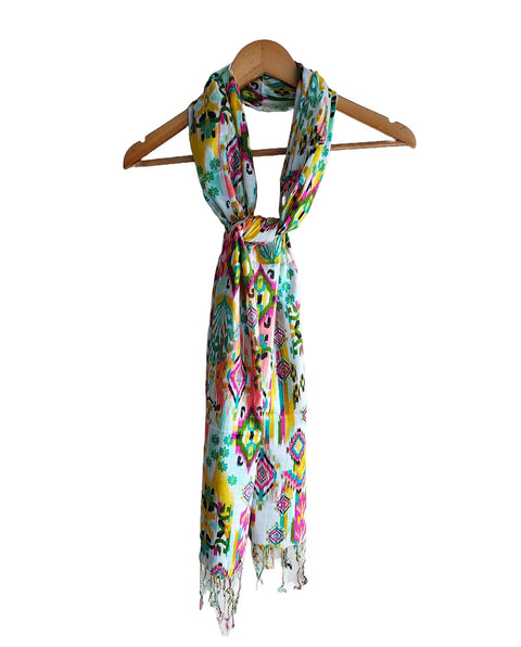 Women's Viscose Summer Stoles size 185 X 75 Cm