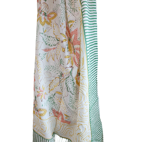 Bagru Block Print Sarong, Sarong Beach Wrap, Cotton Sarong,Pareo, Summer Pareo ,Size 45X80 Inc