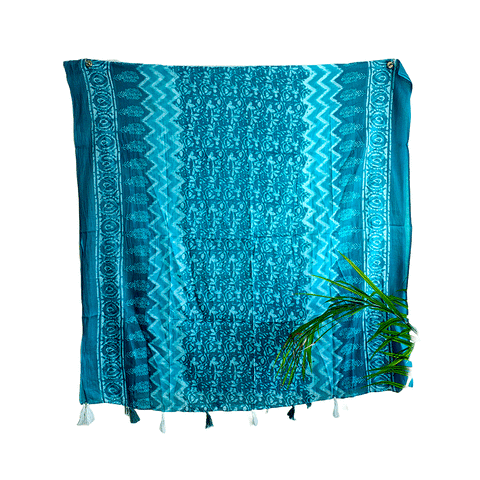 Lightweight Pure Cotton Breathable Stole Scarf for Summer, Size2,25 Mtr