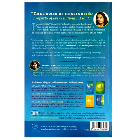 Healing With Life Force Volumes 1 Teachings and Techniques of Paramhansa Yogananda