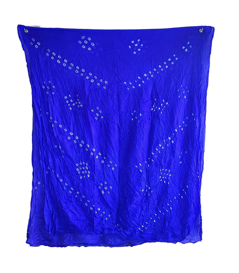 Multicolor Tie-Dye SIlk Dupatta, Handcrafted Bandhani Style, Ethnic Scarf
