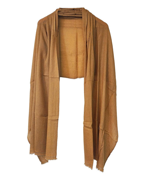 Warm Scarf Shawl For Women Wollen Brown Stole