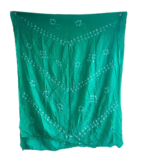 Multicolor Tie-Dye SIlk Dupatta, Handcrafted Bandhani Style, Ethnic Scarf