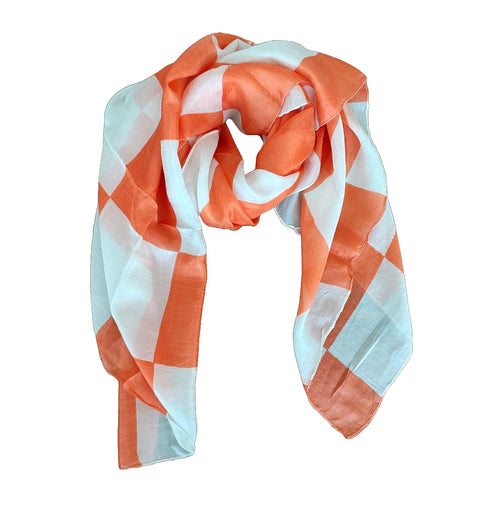 Women's Silk Fancy Desigen Scarf & Wrap | Trendy Classic Stole for Dress, Summerwear Scarf