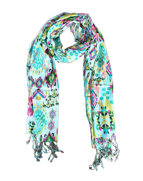 Women's Viscose Summer Stoles size 185 X 75 Cm