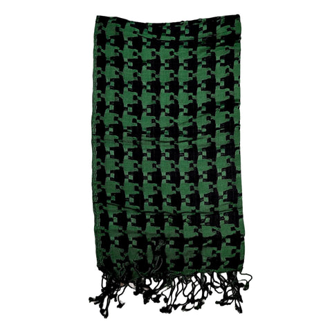 Women's Rayon Multi colour Puzzle Rayon Scarf Size 50X180