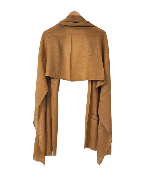 Warm Scarf Shawl For Women Wollen Brown Stole