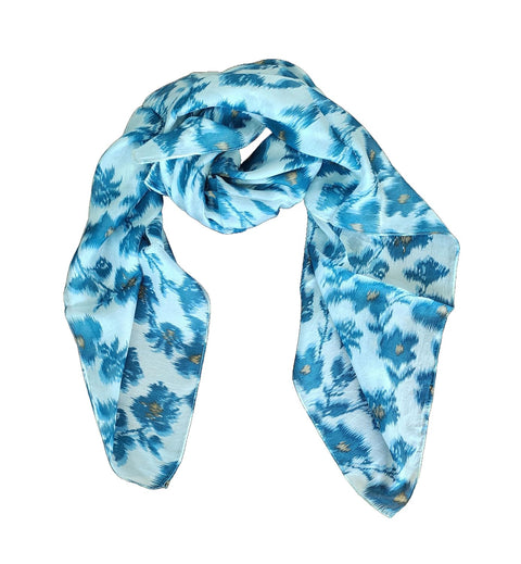 Women's Silk Fancy Desigen Scarf & Wrap | Trendy Classic Stole for Dress, Summerwear Scarf