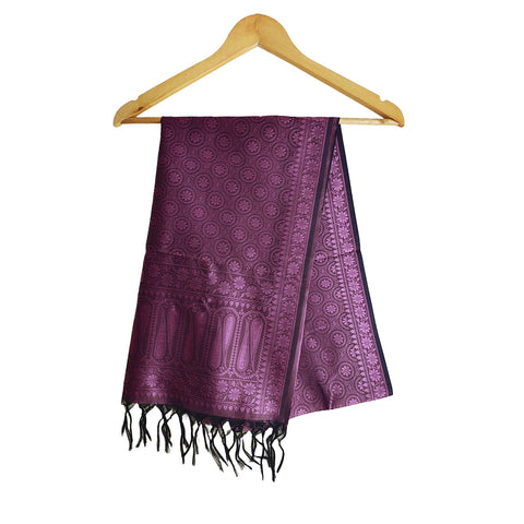 Traditional Banarasi Silk Stole - Festive Occasion Wear