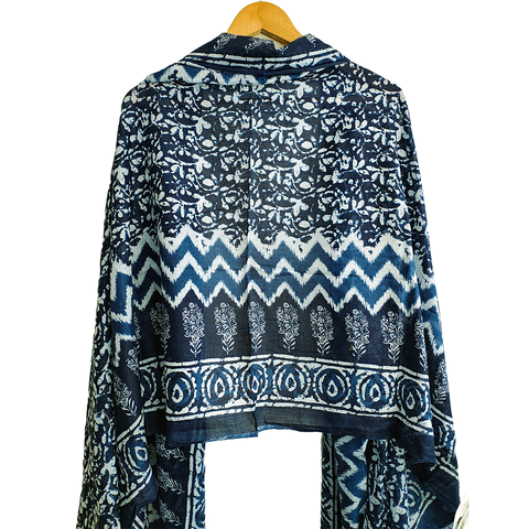 Lightweight Pure Cotton Breathable Stole Scarf for Summer, Size2,25 Mtr