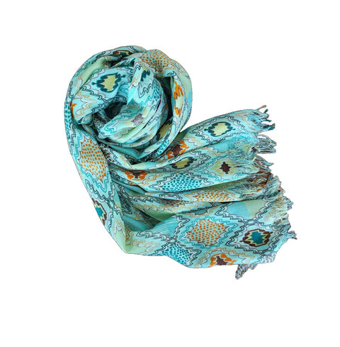 Women's Viscose Summer Stoles size 185 X 75 Cm