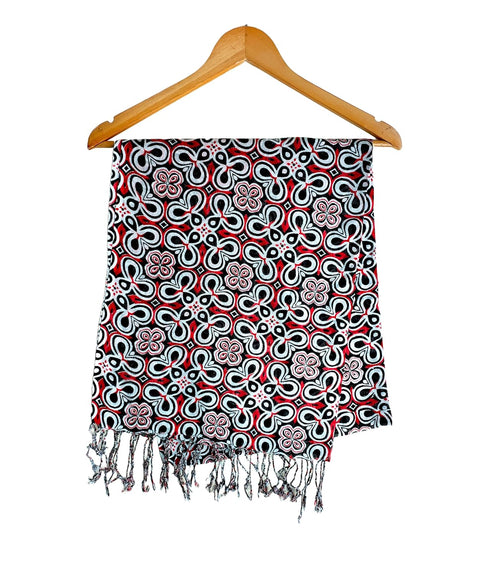 Women's Viscose Summer Stoles size 185 X 75 Cm