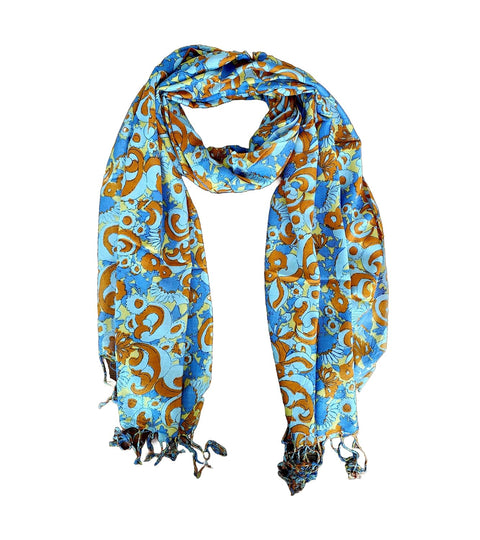 Women's Viscose Summer Stoles size 185 X 75 Cm