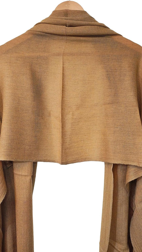 Warm Scarf Shawl For Women Wollen Brown Stole