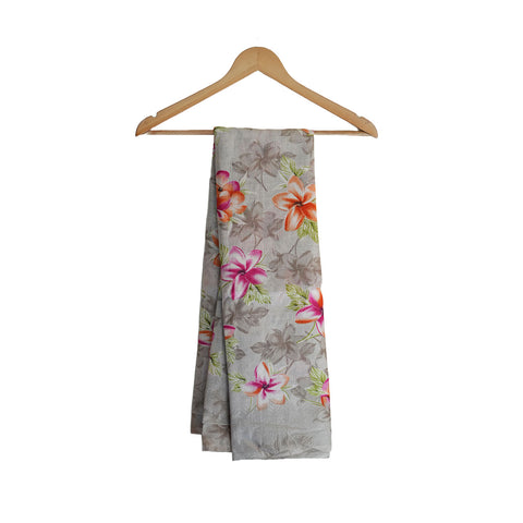 Khadi Cotton Floral Printed Design Dupatta