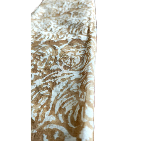 Chanderi Kalamkari Hand Block Printed Duptta