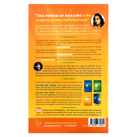 Healing With Life Force Volumes 3 Magnetism Teachings and Techniques of Paramhansa Yogananda