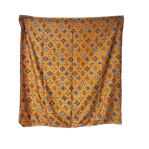 India Scarves Digital Printed Chinnon Dupatta YELLOW