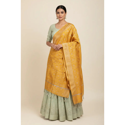 Banarasi Art Silk Dupatta - alternate view