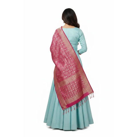 Banarasi Art Silk Dupatta - alternate view
