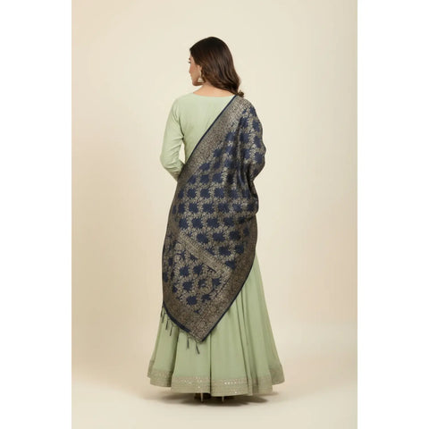 Banarasi Art Silk Dupatta - alternate view