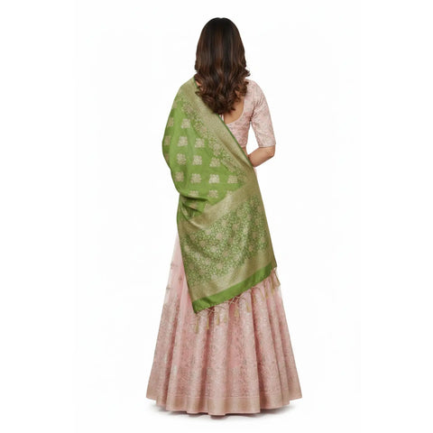 Banarasi Art Silk Dupatta - alternate view