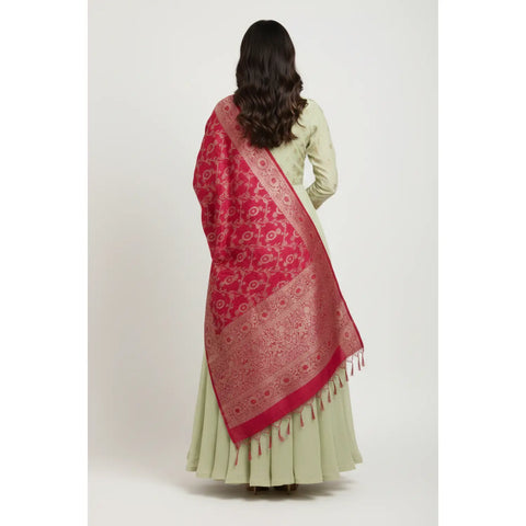 Banarasi Art Silk Dupatta - alternate view