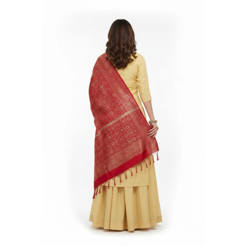 Banarasi Art Silk Dupatta - alternate view